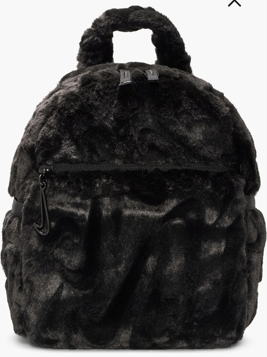 Nike Sportswear Futura 365 Faux Fur Mini Backpack - Picture 2 of 10